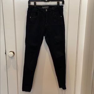 Lovely Skinny Jean Black Dark Wash